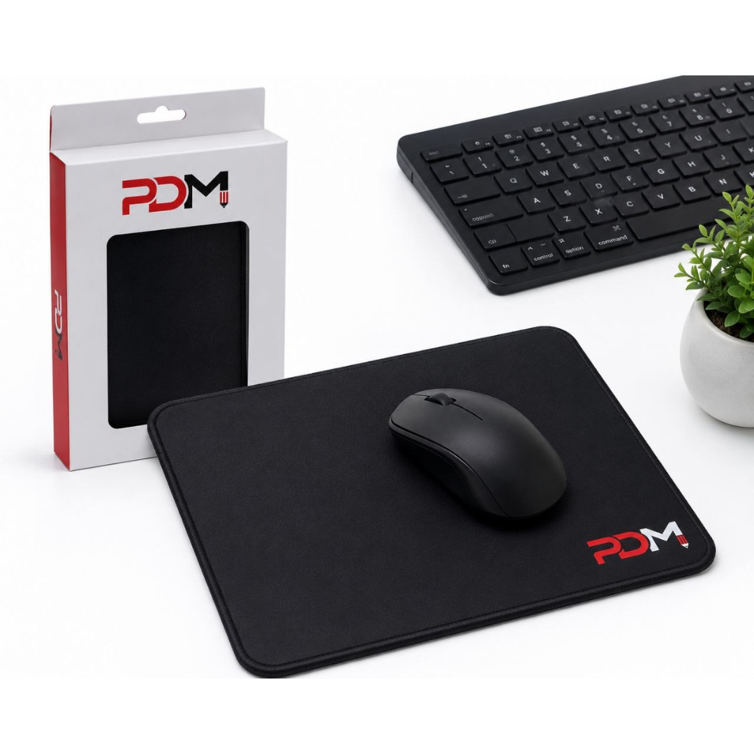 PDM Non-Slip Mouse Pad – Smooth Surface for Optical & Laser Mice